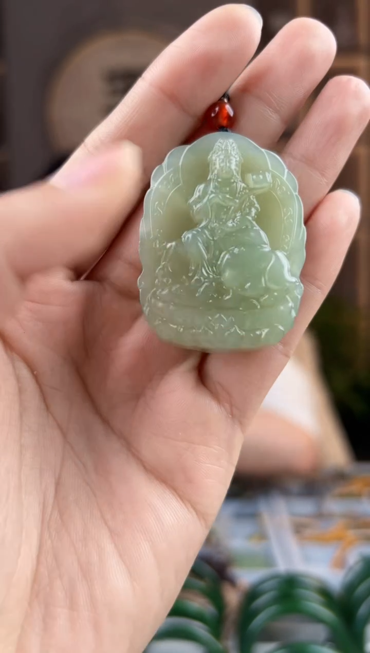 颈饰未镶嵌和田玉拍一发一，拍一发一