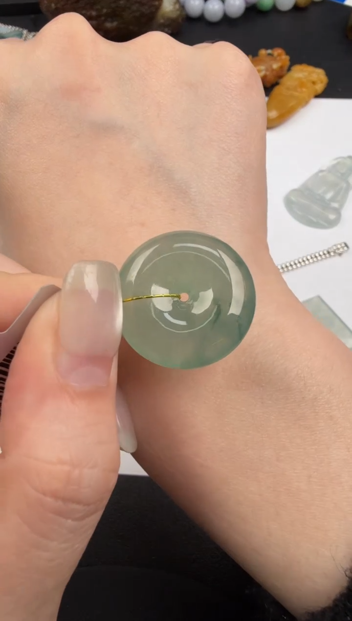 吊坠(不含链)未镶嵌翡翠翡翠饰品-201