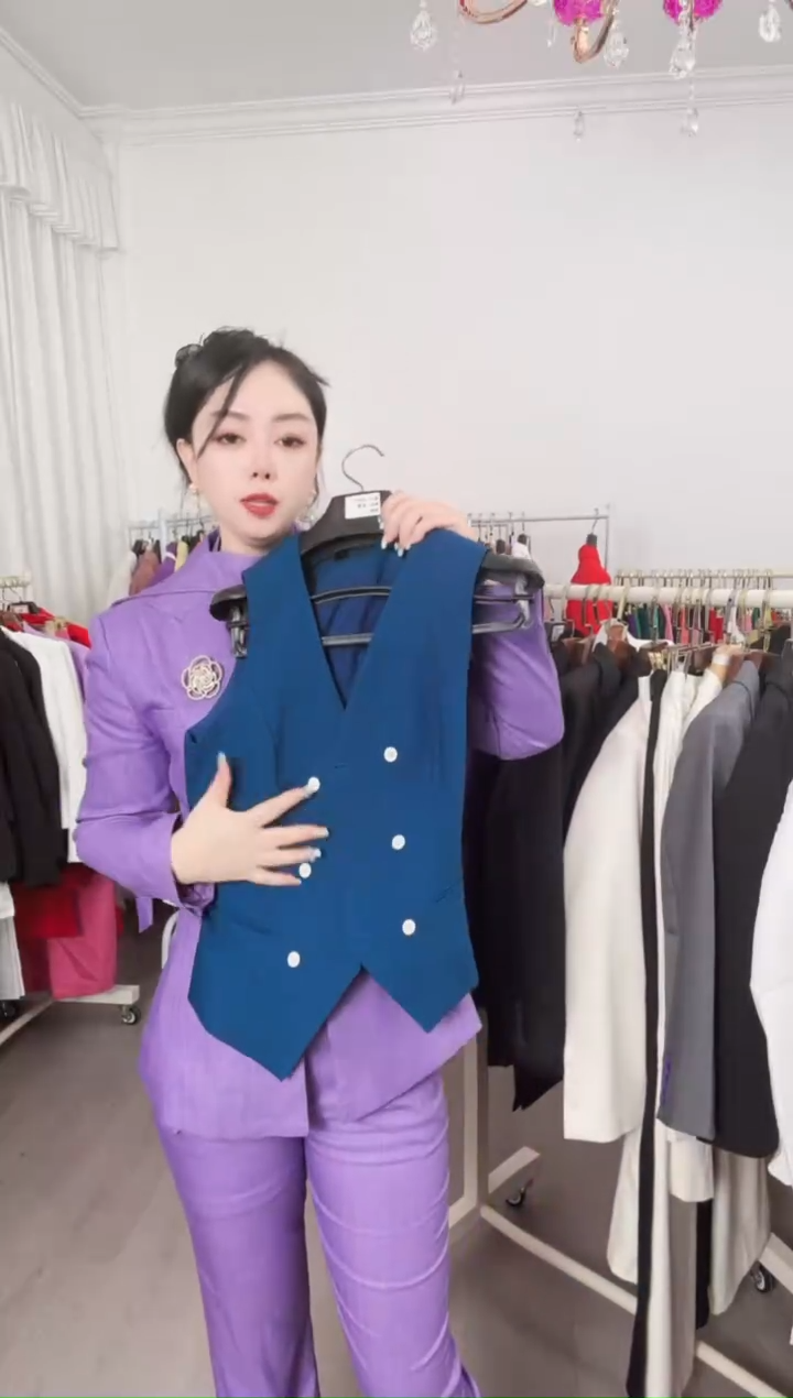 S码单马甲（不退不换、高品质西装现货清仓处理）