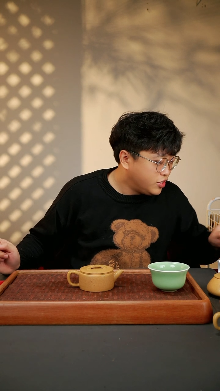 【闪购商品】紫砂茶壶cxm 黄金段 汉瓦