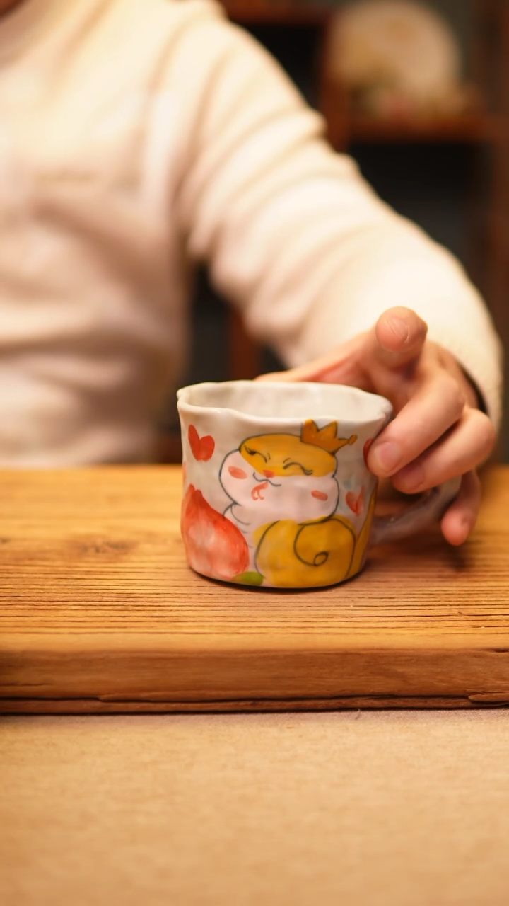 【闪购商品】@@陶园瓷舍@@纯手工手绘@高温釉下彩