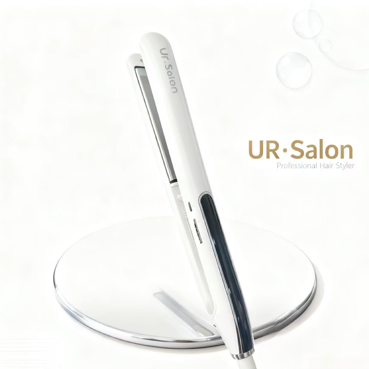 【UR.Salon】日本负离子直卷两用夹发板  