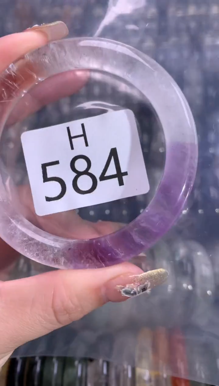 【闪购商品】水晶水晶手镯未镶嵌584-55