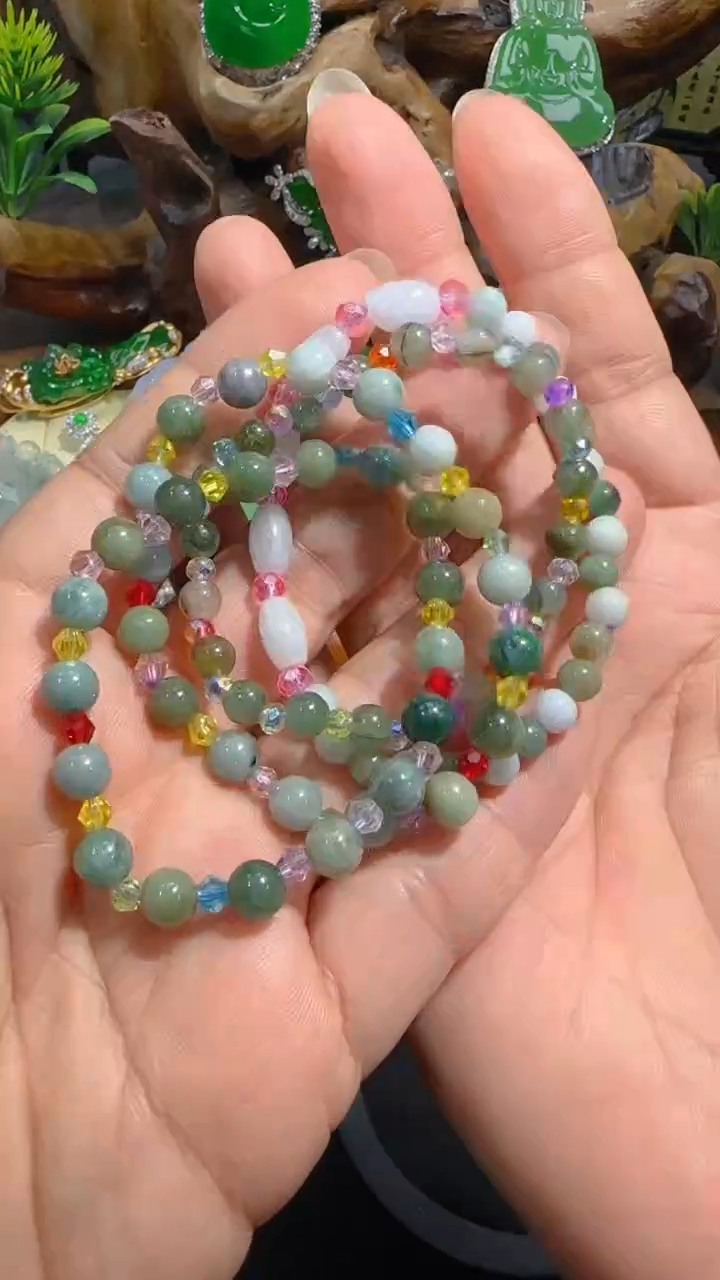 【闪购商品】翡翠手串未镶嵌手串