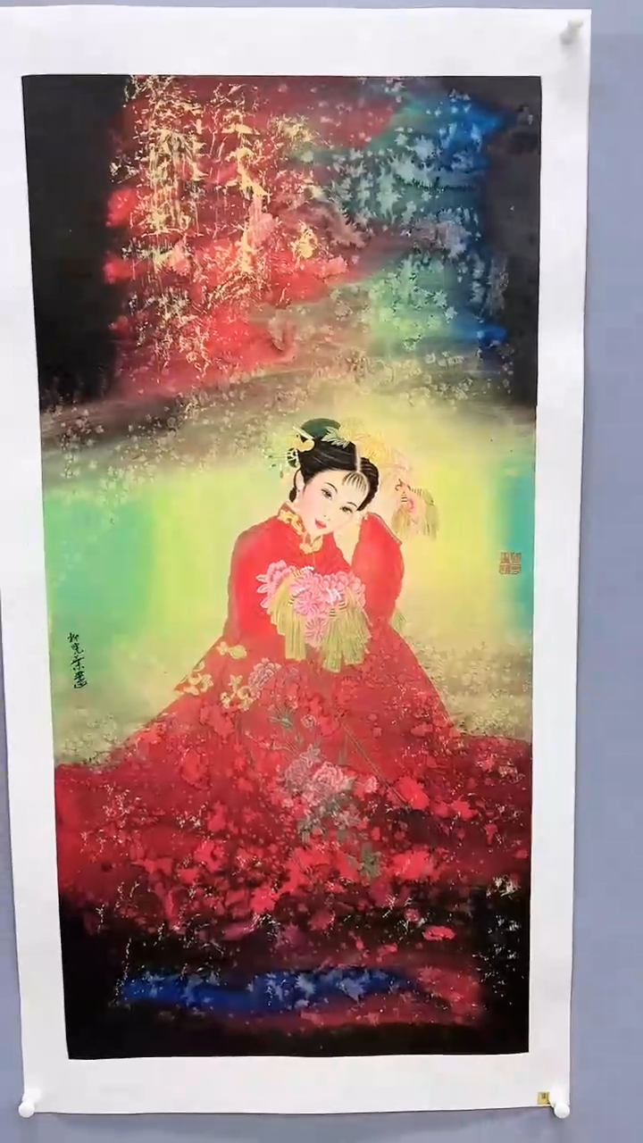 【闪购商品】绘画柳晓叶绘画8平尺人物