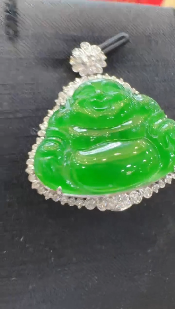 【闪购商品】翡翠吊坠(不含链)18K金镶嵌多样性团购发一件