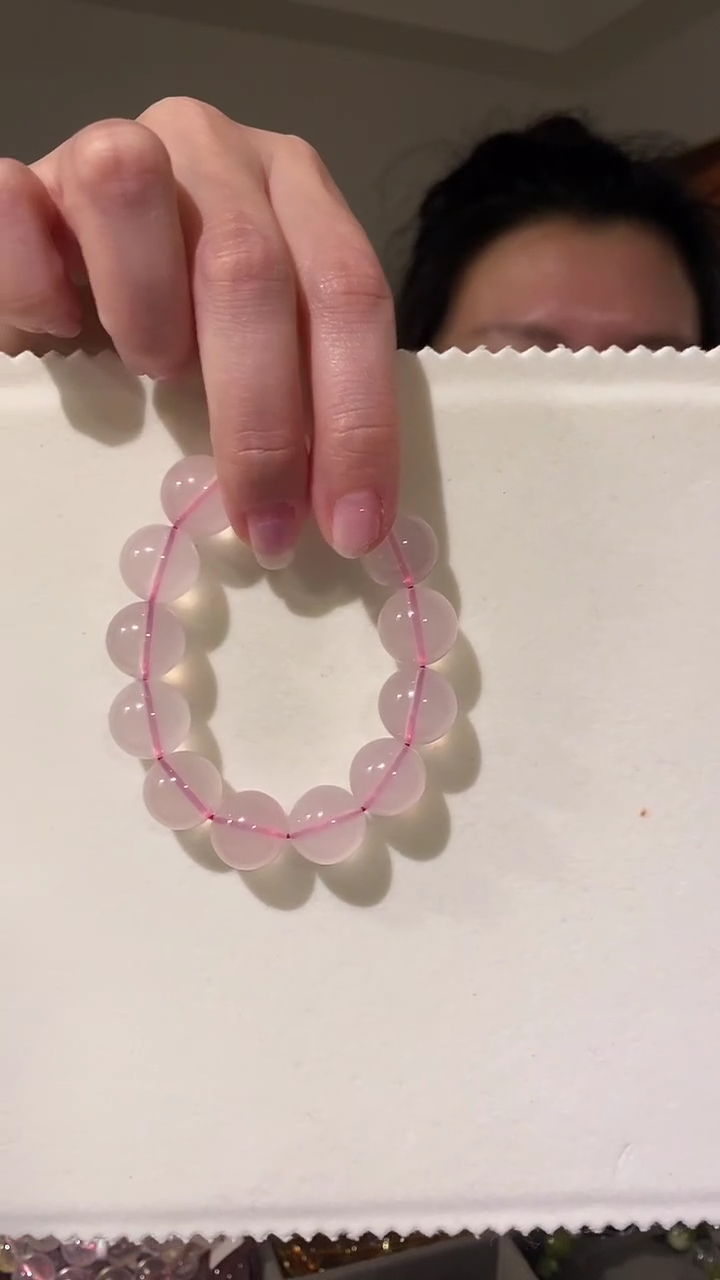 【闪购商品】水晶手链未镶嵌粉水素素