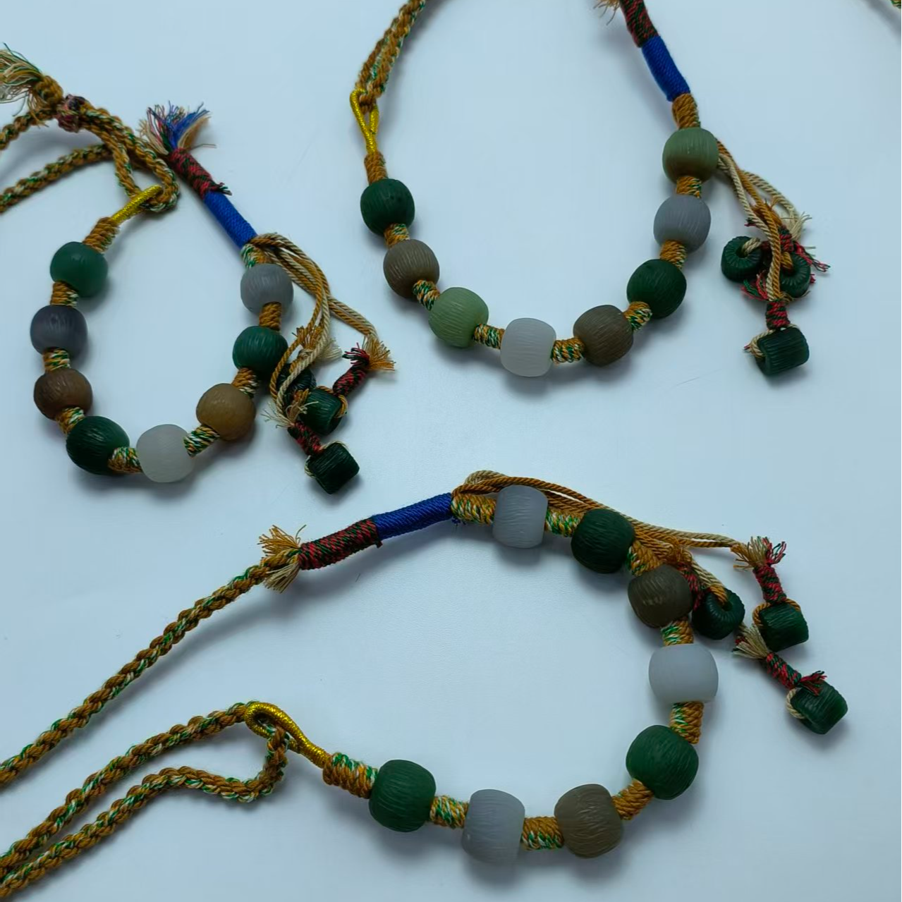 AA1297 和田多宝算盘绳子坠 多样性发货其一 气质 | 时尚 | 百搭 