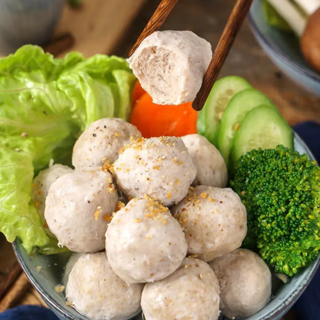 手工潮汕猪肚丸 真空保鲜冷冻发货