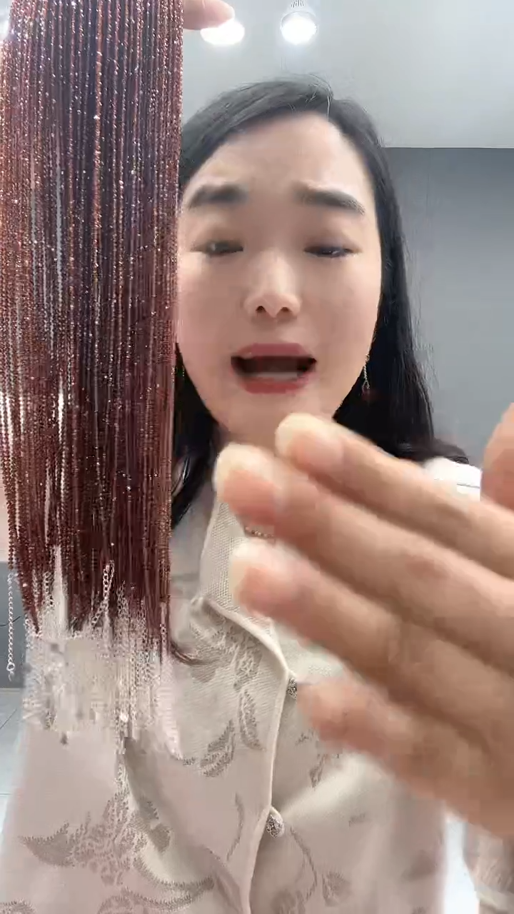 颈饰合金石榴石（芬达石）1015一条