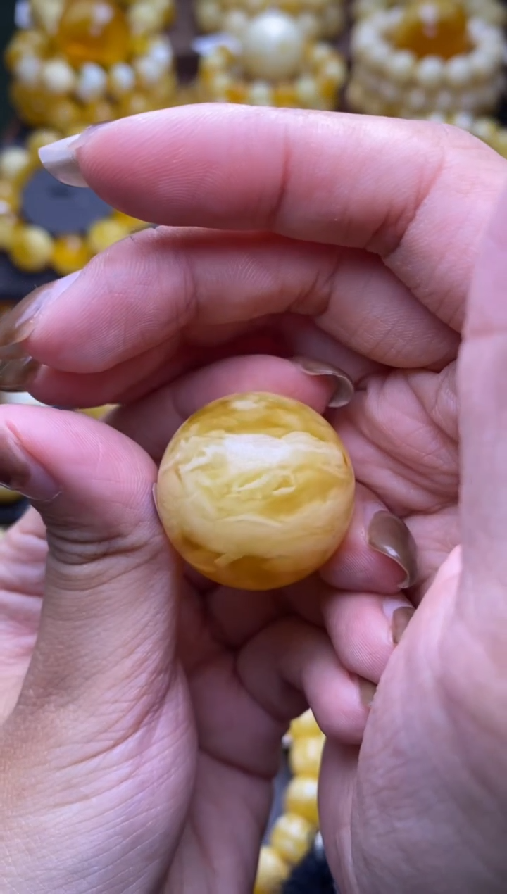 【闪购商品】琥珀裸石未镶嵌大小姐珠宝严选58