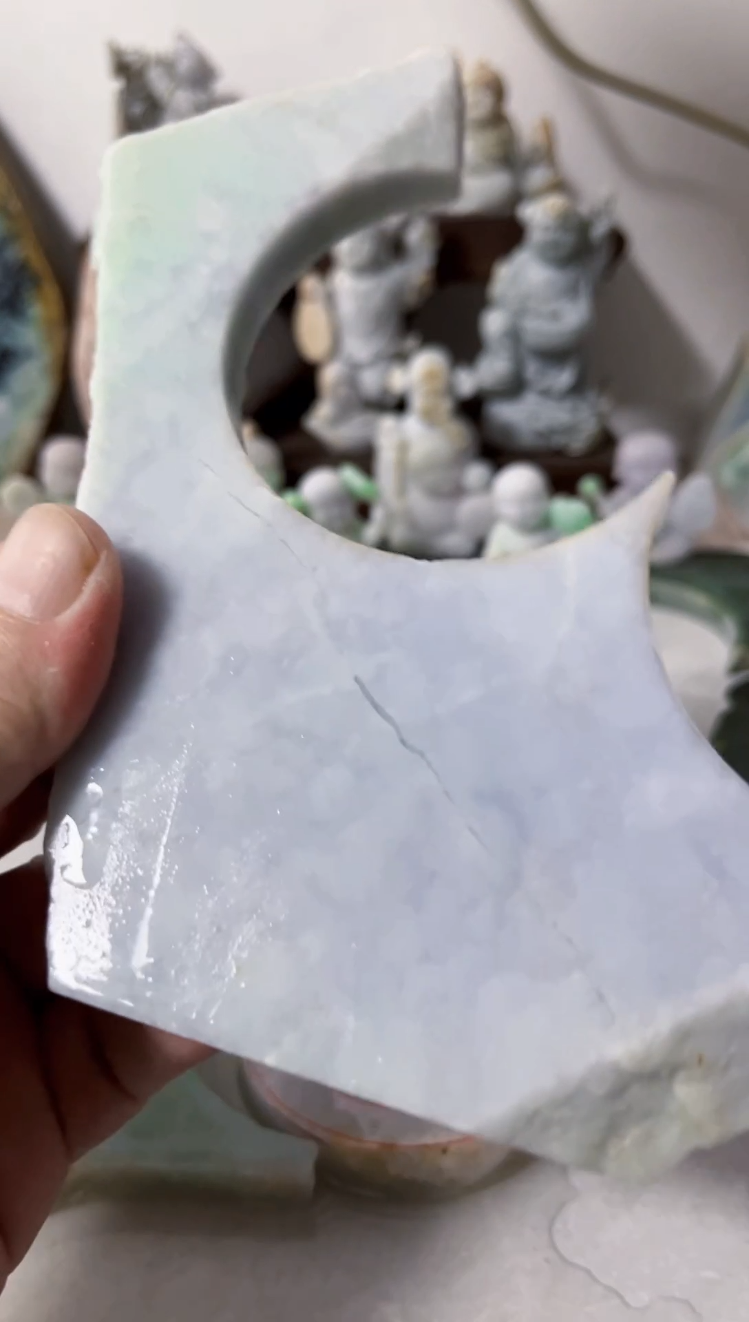 【闪购商品】翡翠吊坠(不含链)未镶嵌A1276