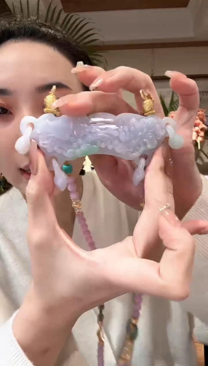 【闪购商品】翡翠颈饰未镶嵌国风