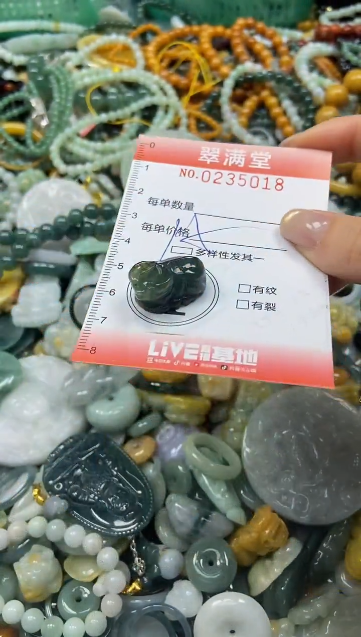 颈饰未镶嵌翡翠闪购0235018