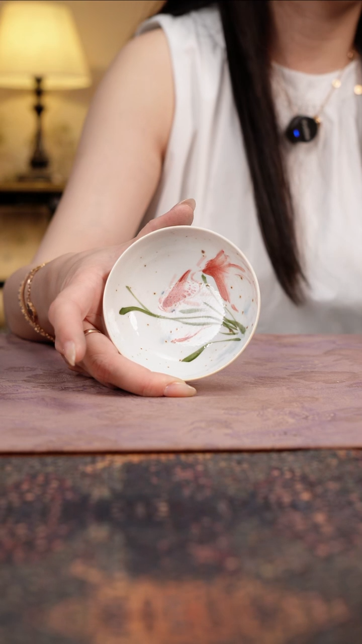 杯景德镇陶瓷杯碗柴烧多人