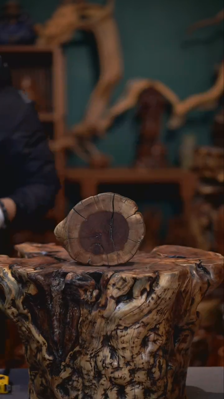 【闪购商品】枣木雷击枣木底座