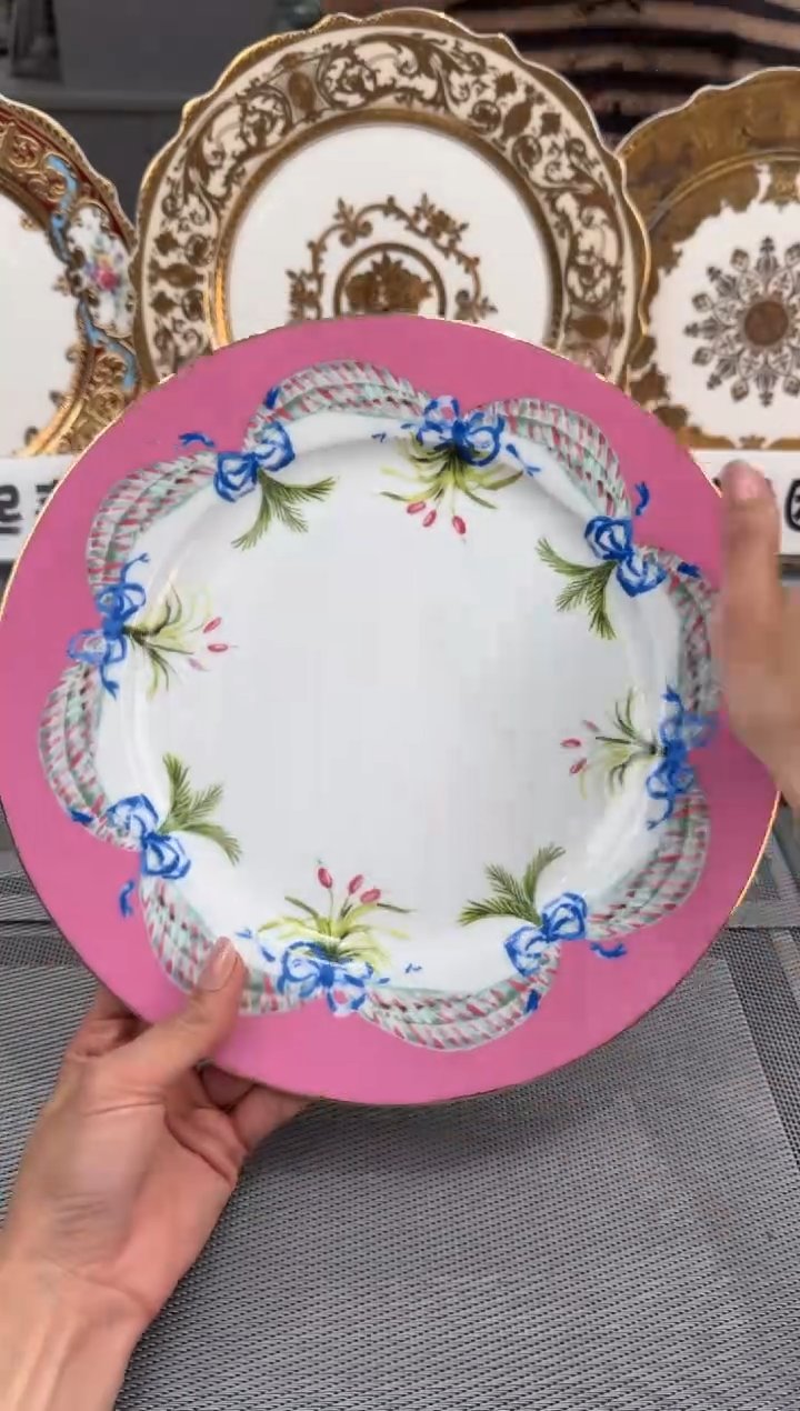 【闪购商品】瓷片10.5英寸平盘福利款瑕