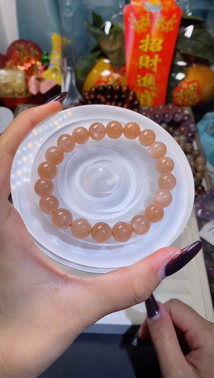 【闪购商品】水晶手串未镶嵌橙月光057