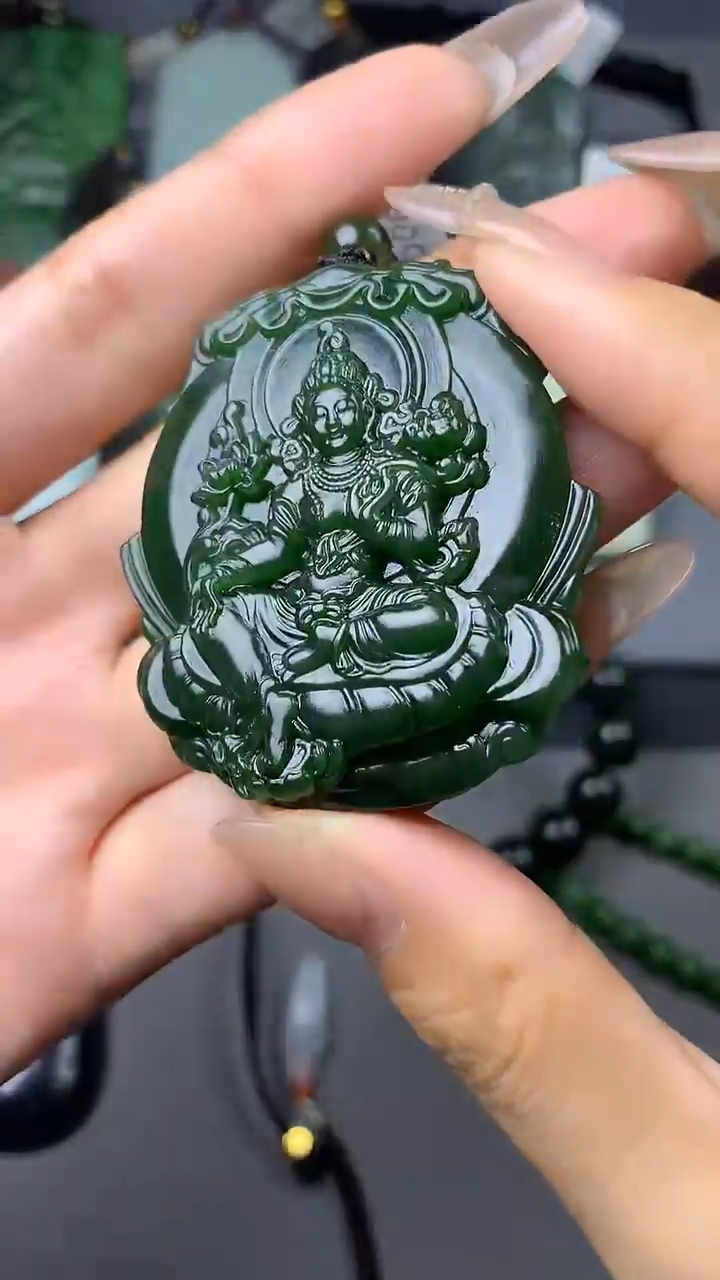 【闪购商品】定制和田玉挂件拍一发一不退不换