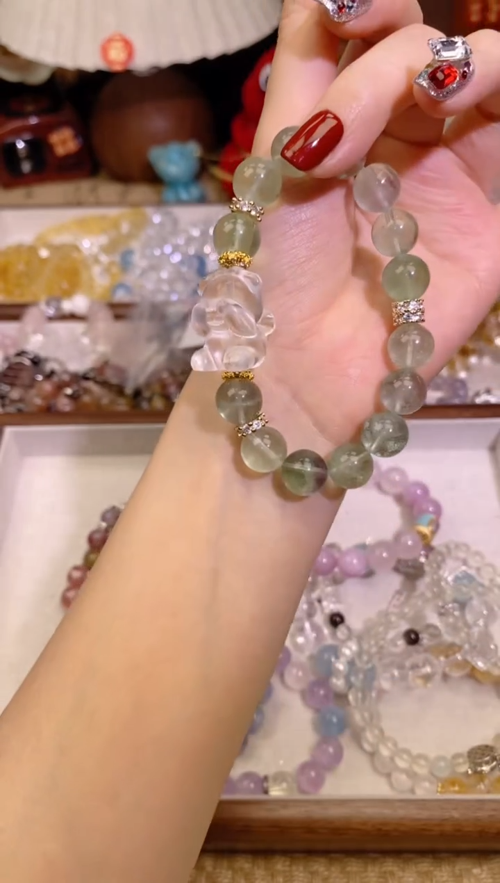 【闪购商品】萤石手链未镶嵌307手串