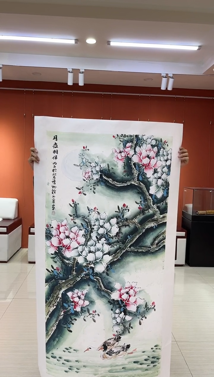 【闪购商品】国画郑乐华绘画手绘作品7-14