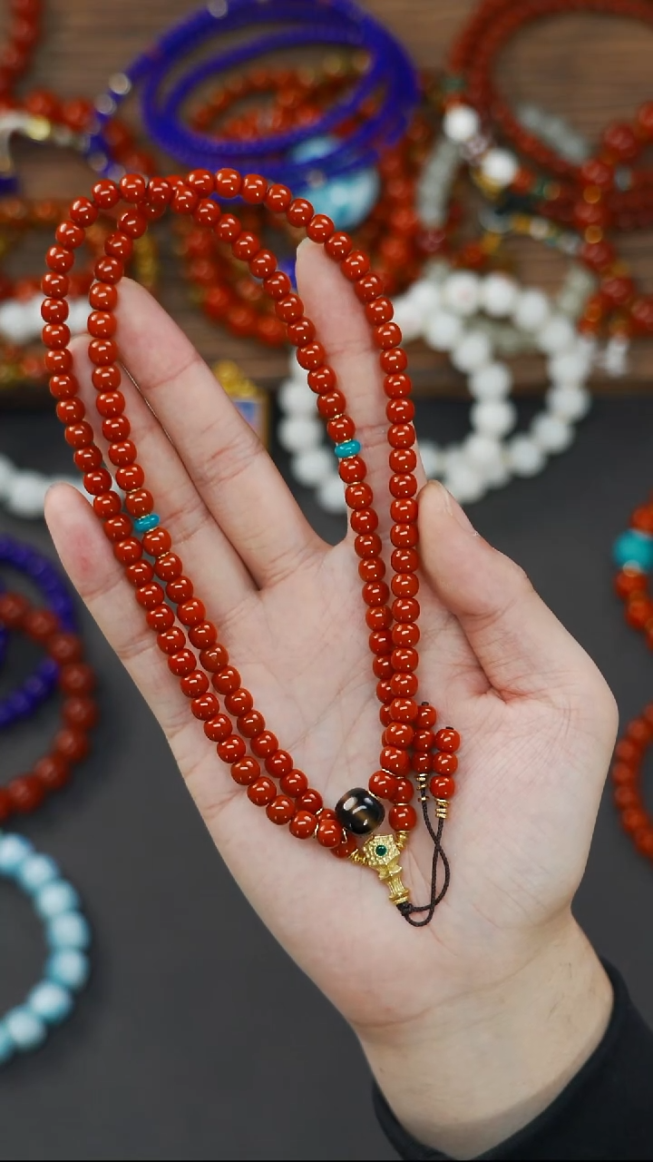 未镶嵌文玩配饰南红玛瑙?****?梵阁精品文玩回血