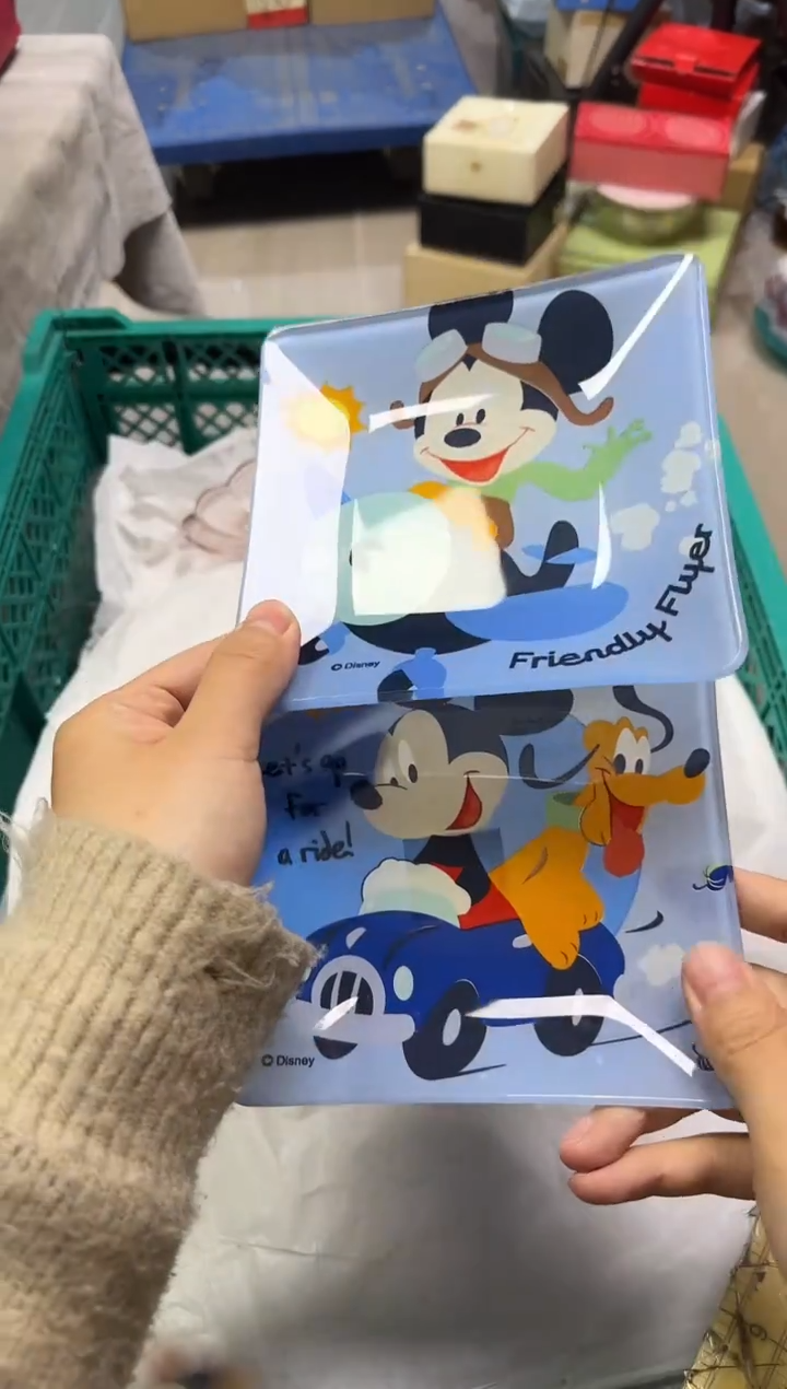 手工艺品玻璃黄*越697