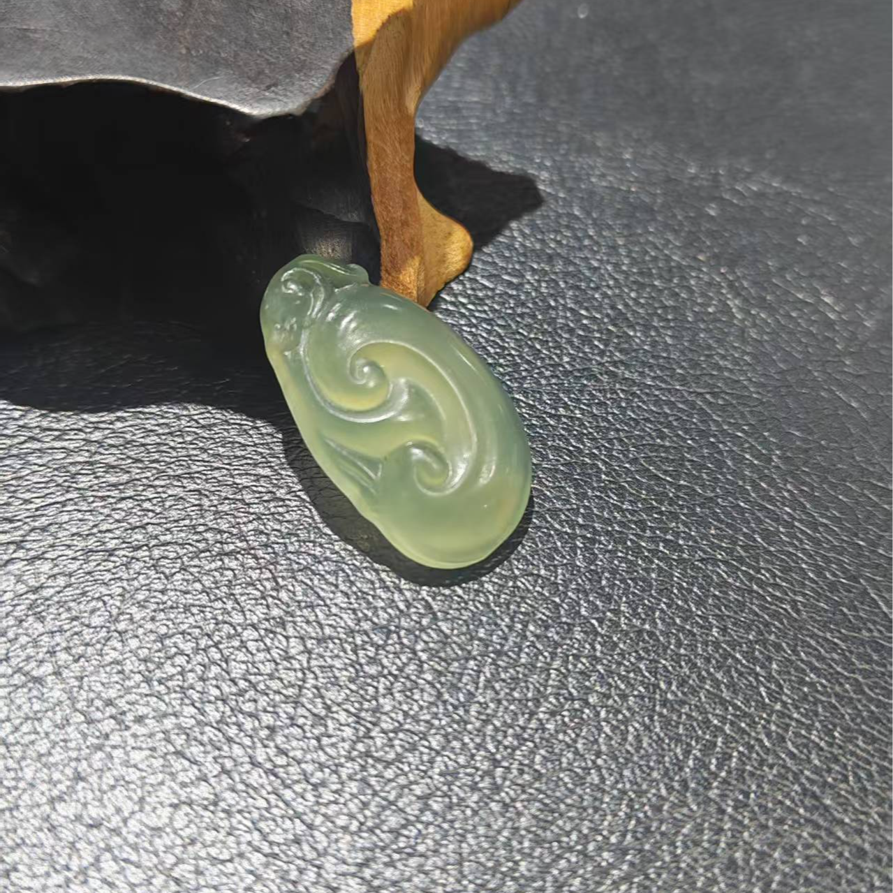 高端精美如意吊坠多样性随机发一 岫玉