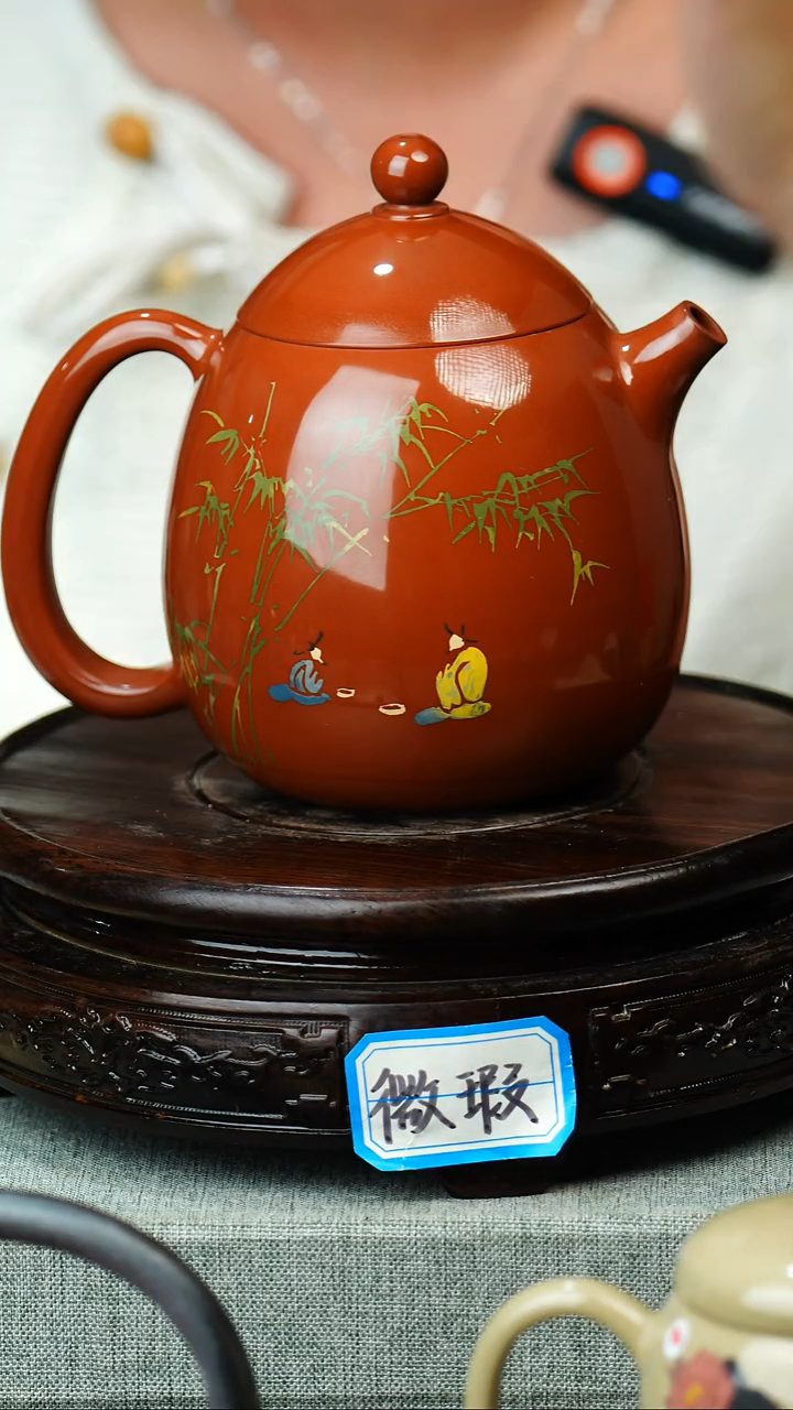 杯黄倩建水紫陶完品123