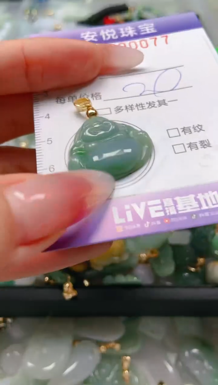 【闪购商品】翡翠颈饰未镶嵌闪购0090077