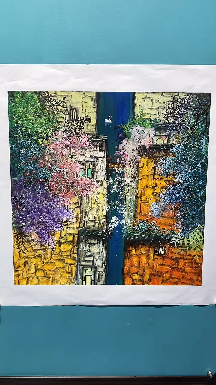 国画画都展厅明德老师国画作品13