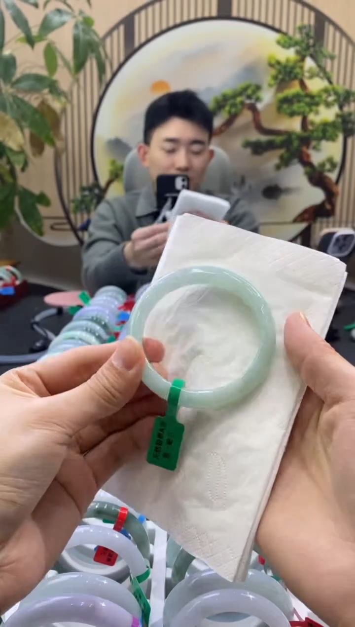 未镶嵌手镯翡翠0449