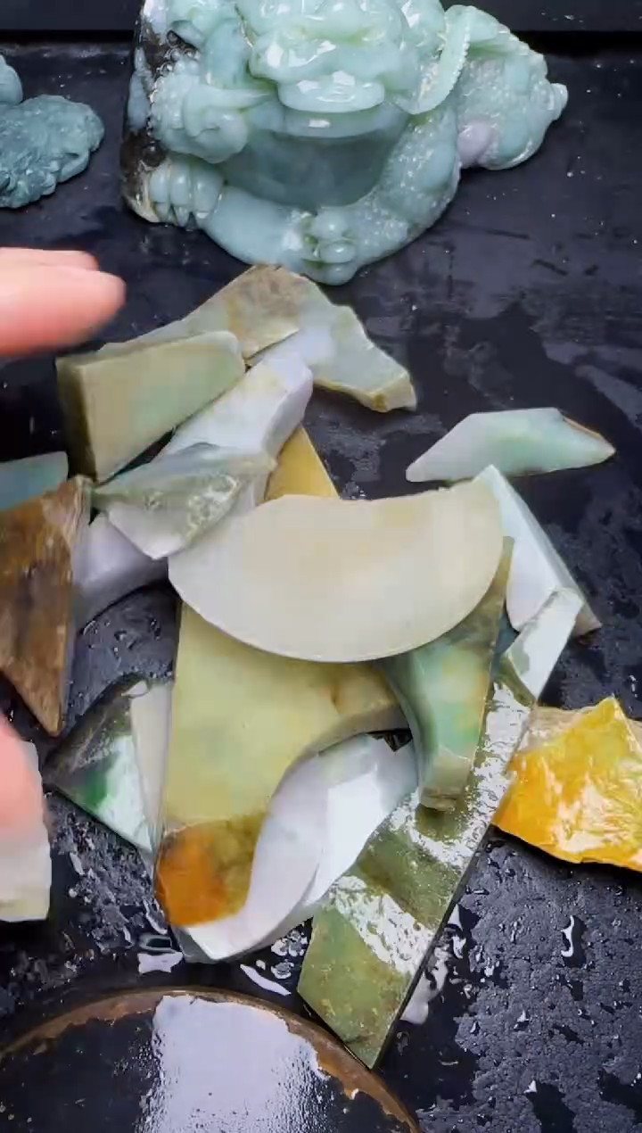 颈饰未镶嵌翡翠109