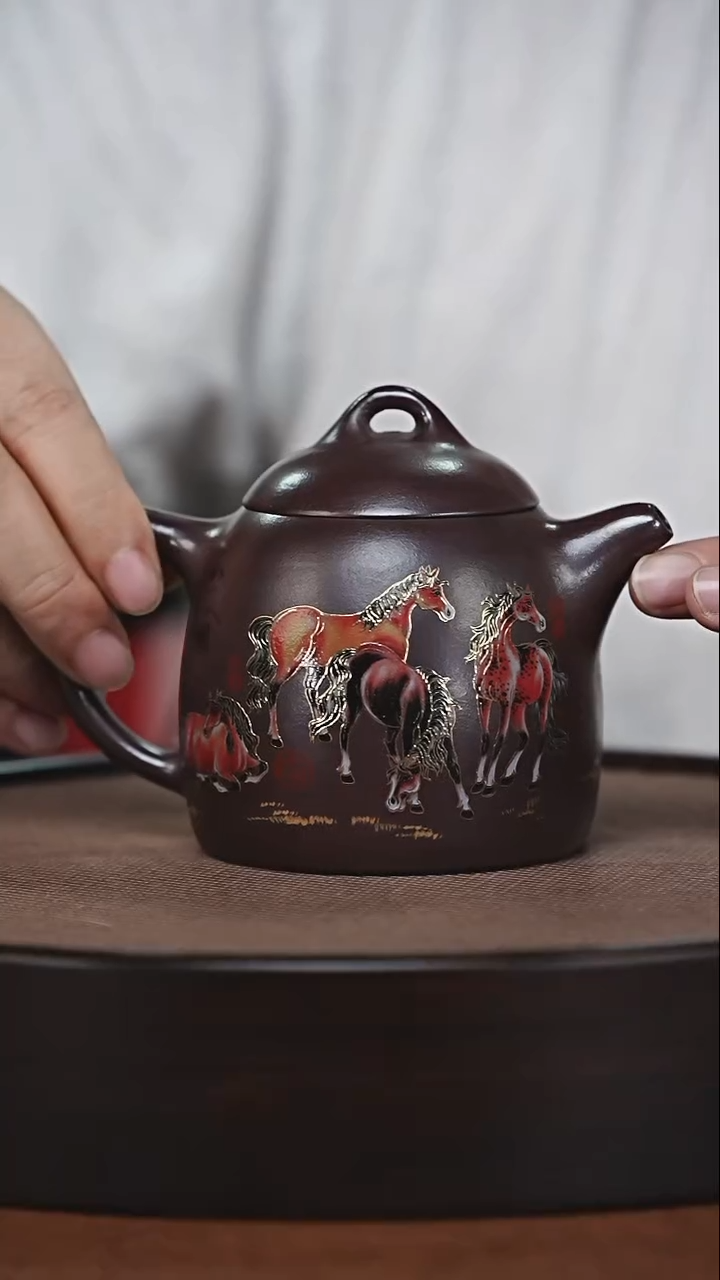 茶壶紫砂原矿紫砂壶
