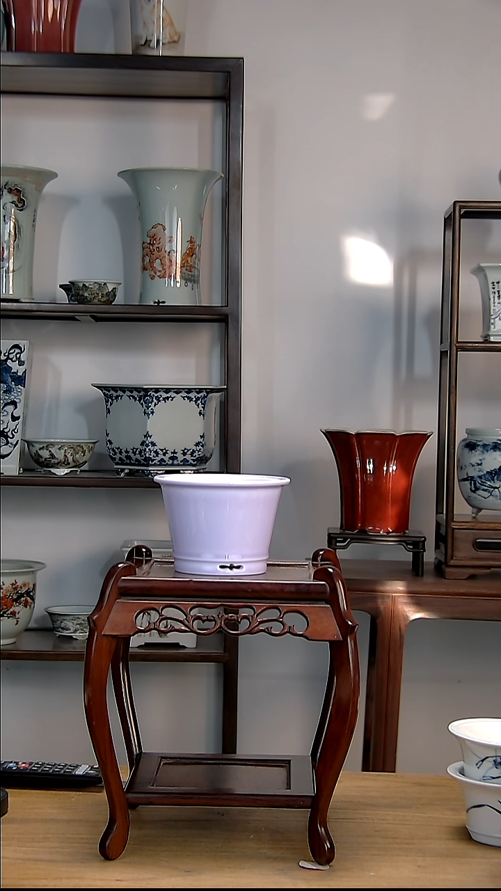 景德镇陶瓷手工花盆