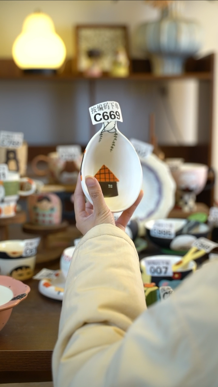 摆件陶C669 阿满屋手工手作陶瓷 