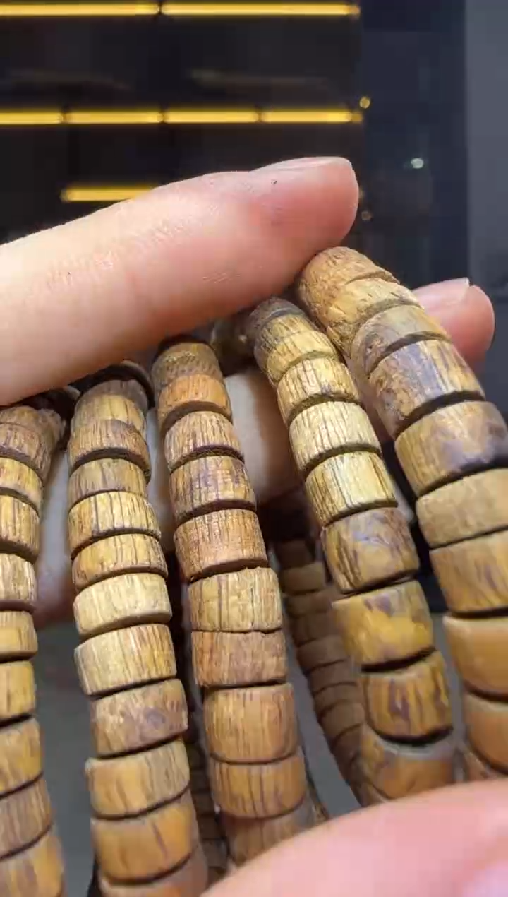 沉香碎屑沉香617号厚片勾丝粉末多样性发一063