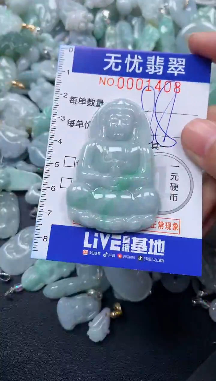 颈饰未镶嵌翡翠1408