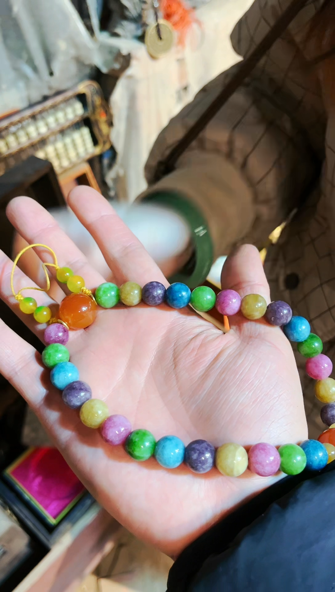 【闪购商品】翡翠颈饰未镶嵌七七专属精品链接436853