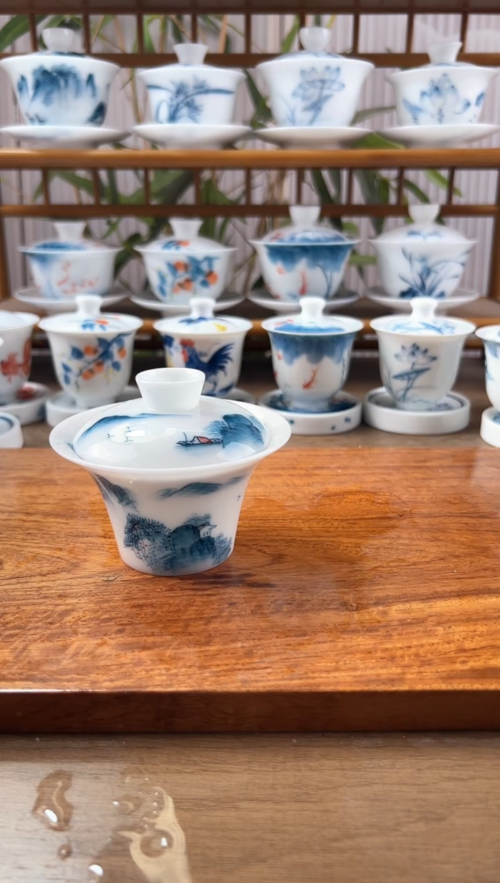 微瑕高冰千里江山马蹄二才130ml