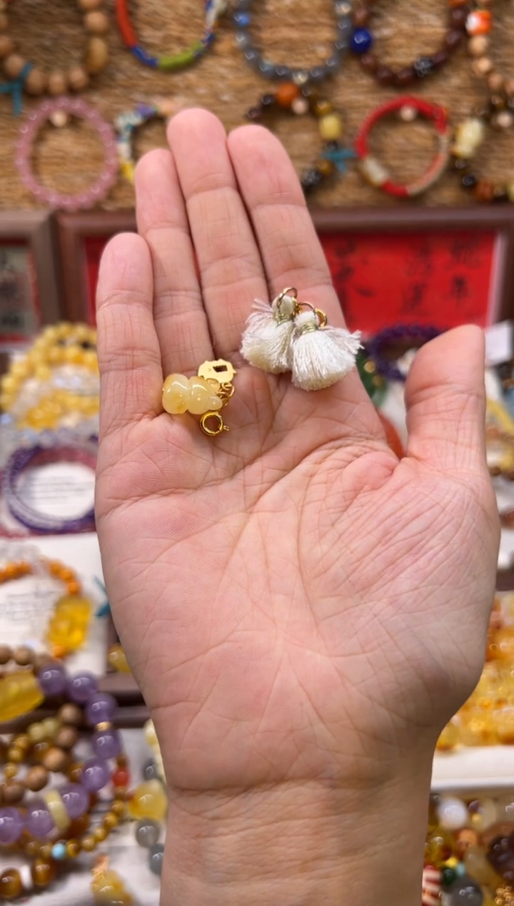 【闪购商品】石膏制品小熊嗷呜提溜+小穗穗