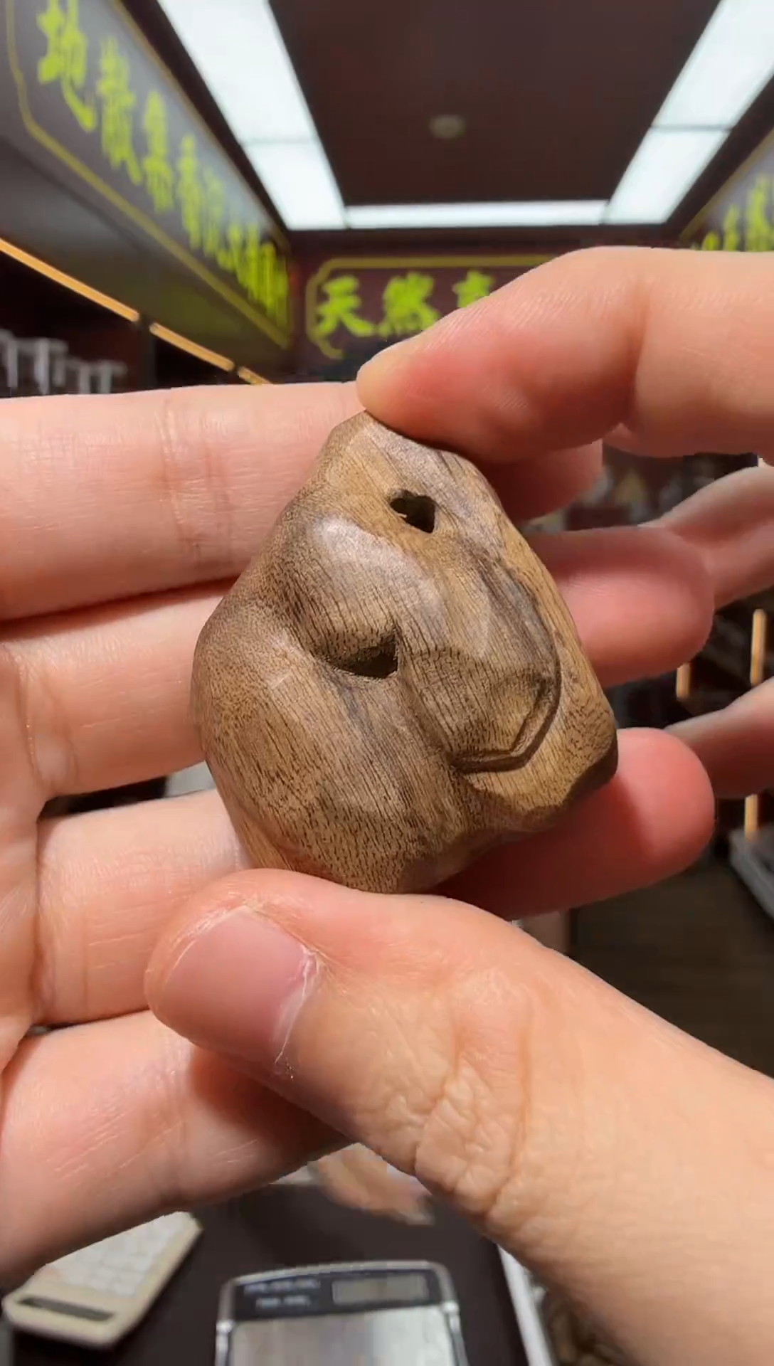 沉香手把件菲律宾多样性发一