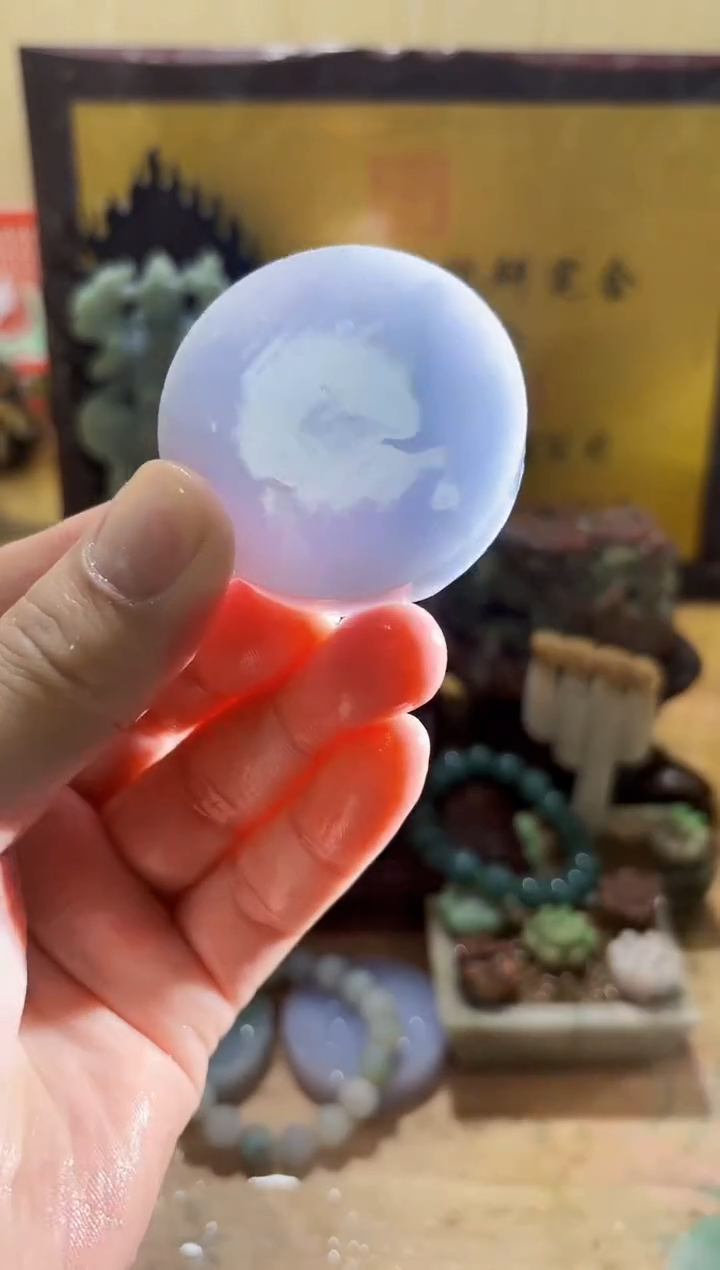 未镶嵌挂件翡翠A货常星7868