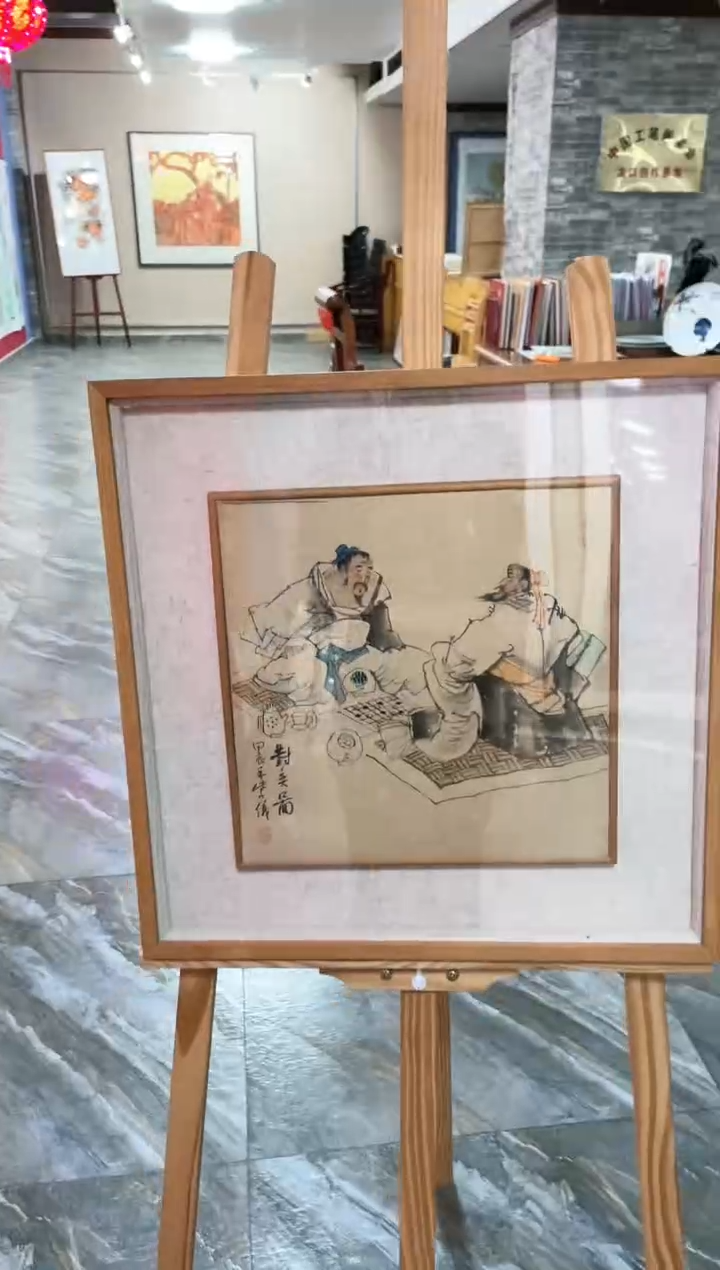 【闪购商品】绘画76林紫仪绘画作品34*34