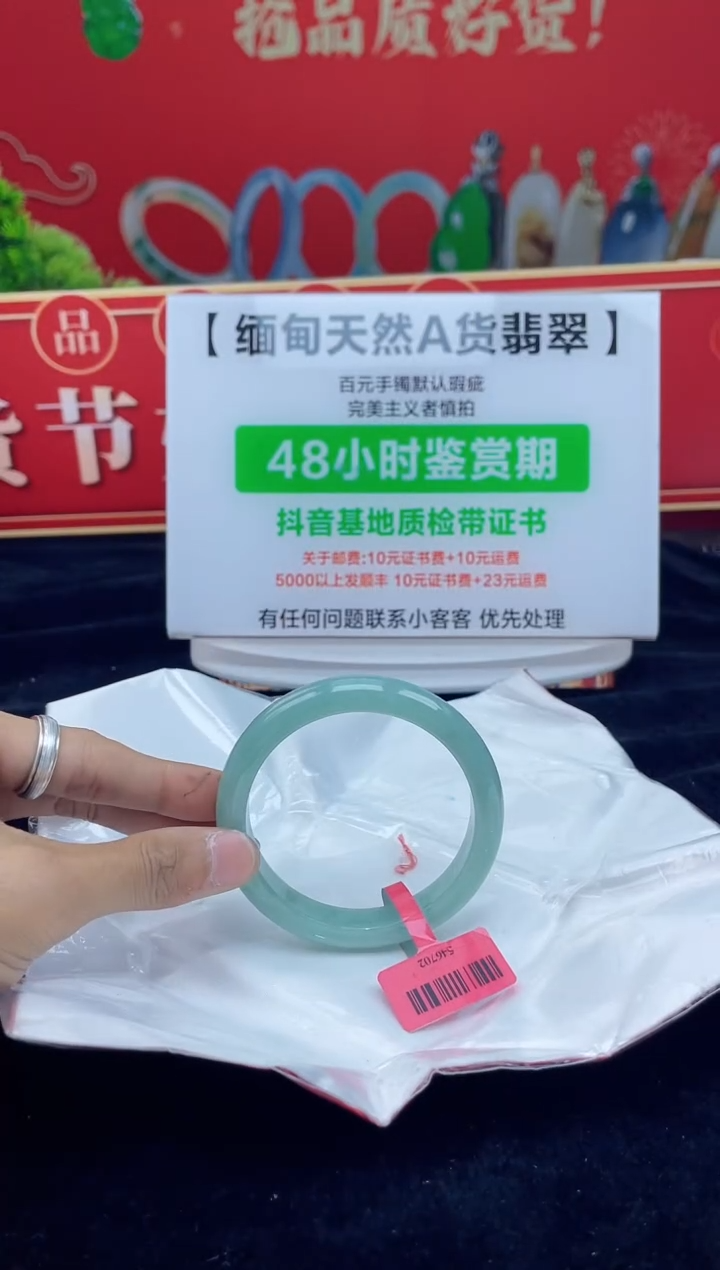 【闪购商品】翡翠手镯未镶嵌10手镯