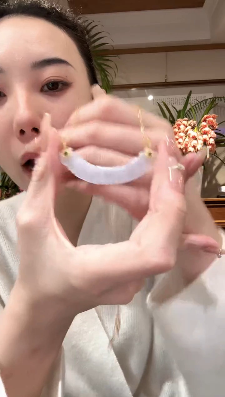 【闪购商品】翡翠颈饰未镶嵌国风