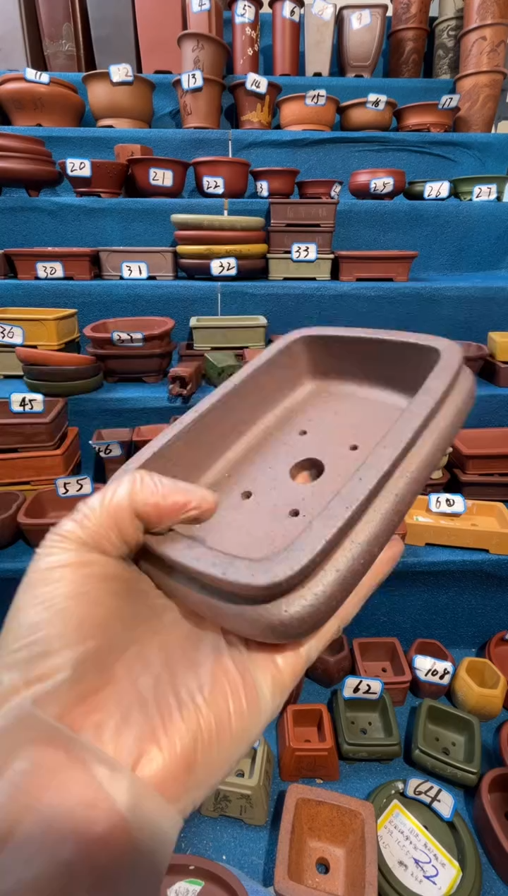 【闪购商品】紫砂紫砂花盆14*9*3