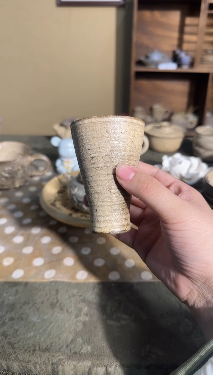 瓷片福利手作手握杯