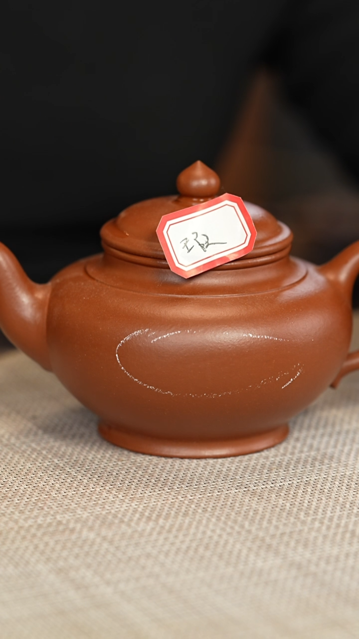 【闪购商品】紫砂茶壶全手朱泥笑樱瑕