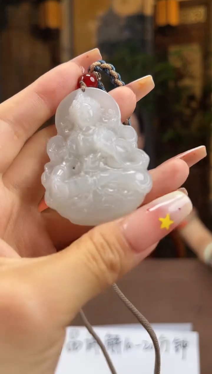 和田玉未镶嵌颈饰S470